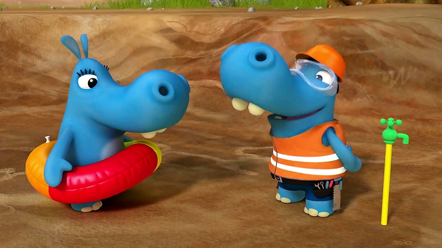 انیمیشن خانواده اسب آبی The Happos Family - فصل 1 قسمت 2